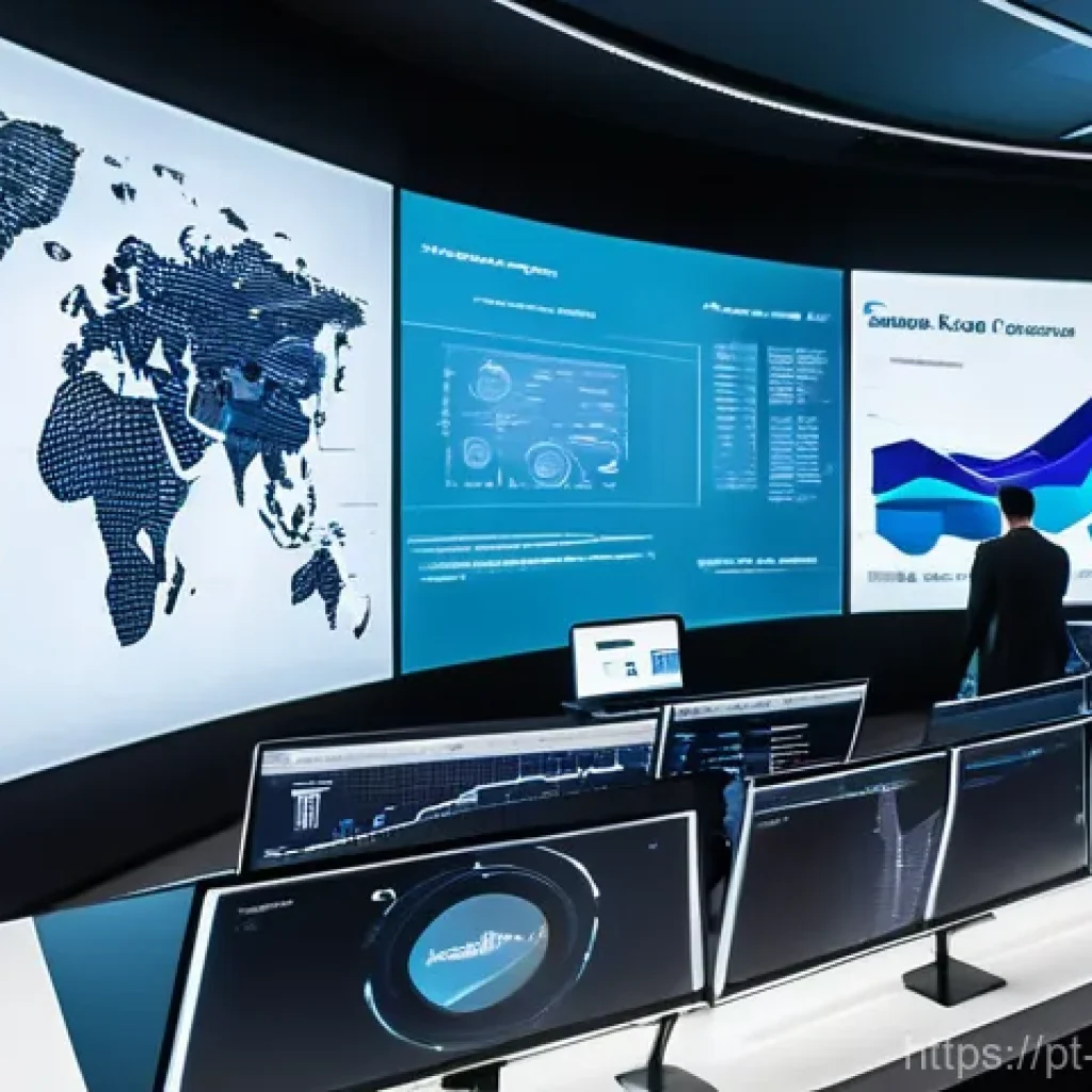 무역전문가경력개발 - **Prompt: Mastering Digital Tools for Global Trade**
"A dynamic and futuristic scene showcasing ...