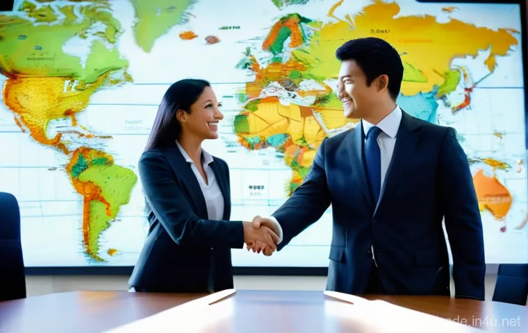 무역전문가로서성공하는법 - **Prompt: Global Data Analysts at Work**
"A vibrant and diverse team of young business professio... 무역전문가로서성공하는법 - **Prompt: Global Data Analysts at Work**
"A vibrant and diverse team of young business professio...
