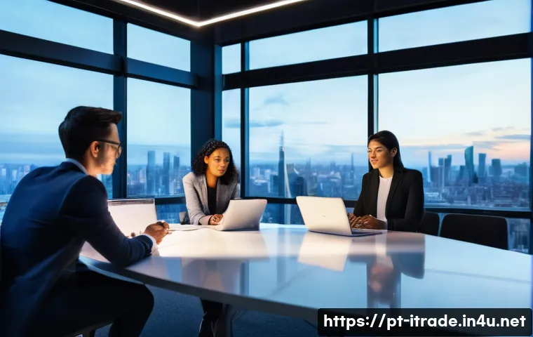 국제무역학습법 - **Prompt:** A diverse group of young professionals, both male and female, in their mid-20s to early ...