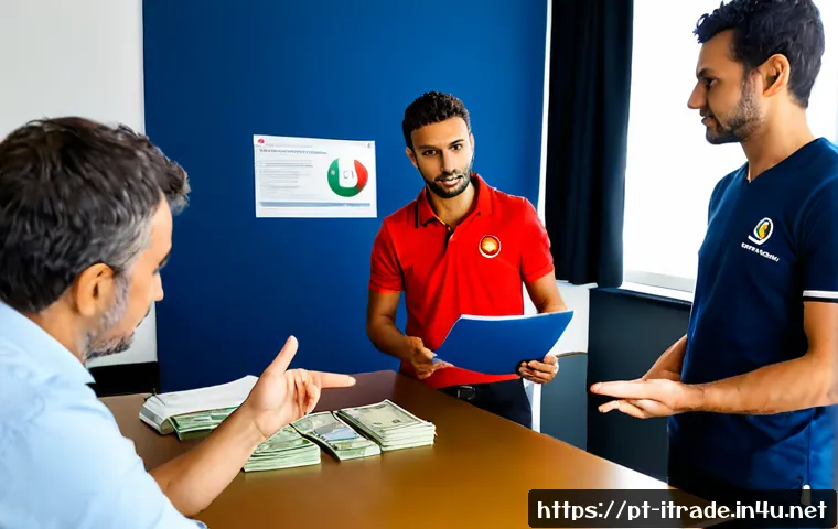 무역전문가교육과정 - Photorealistic international trade training workshop in Lisbon, Portugal, diverse adult professional...